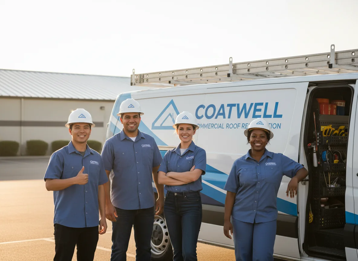 Commercial roof coating company in Kinder, LA